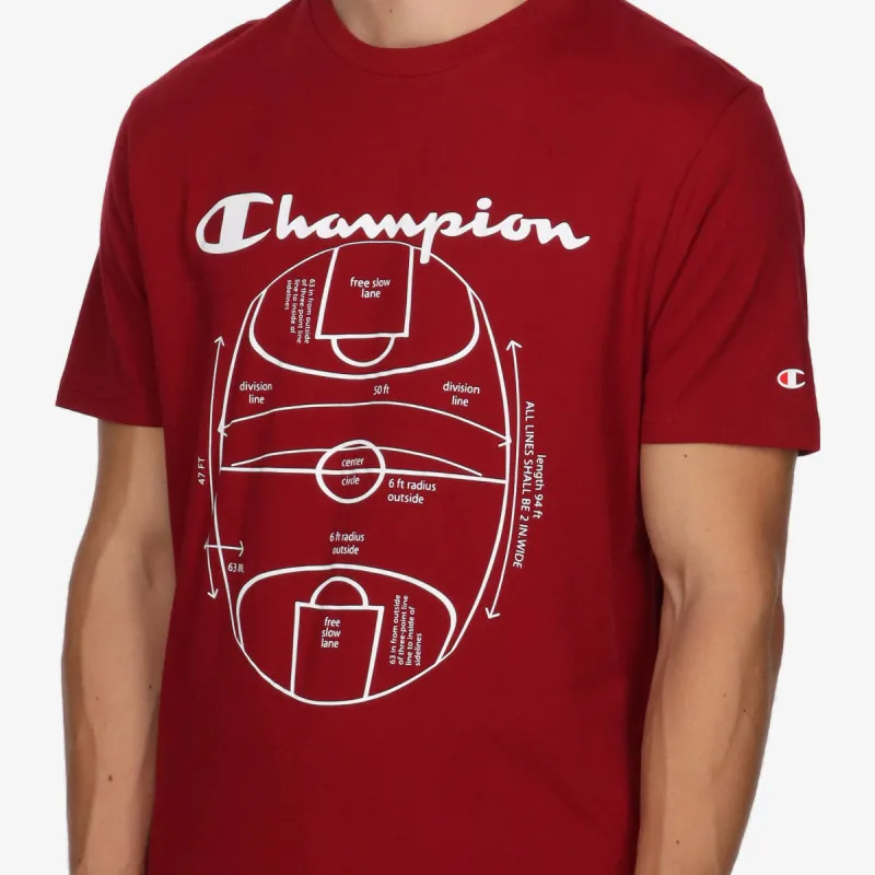 CHAMPION Majica kratkih rukava BASKET COURT T-SHIRT 