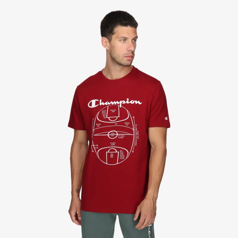 CHAMPION Majica kratkih rukava BASKET COURT T-SHIRT 