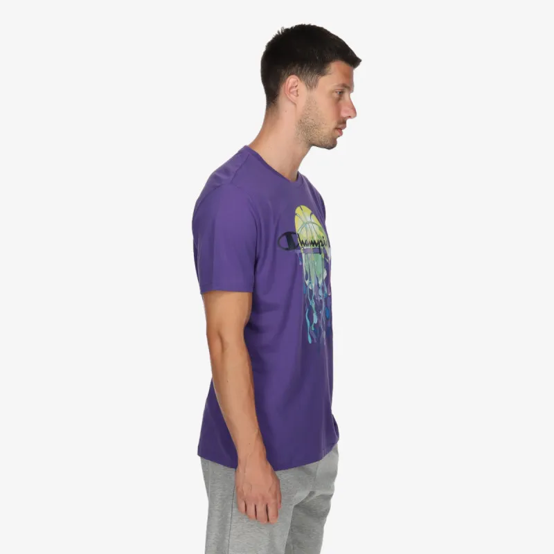 CHAMPION Majica kratkih rukava BASKET MELTING BALL T-SHIRT 