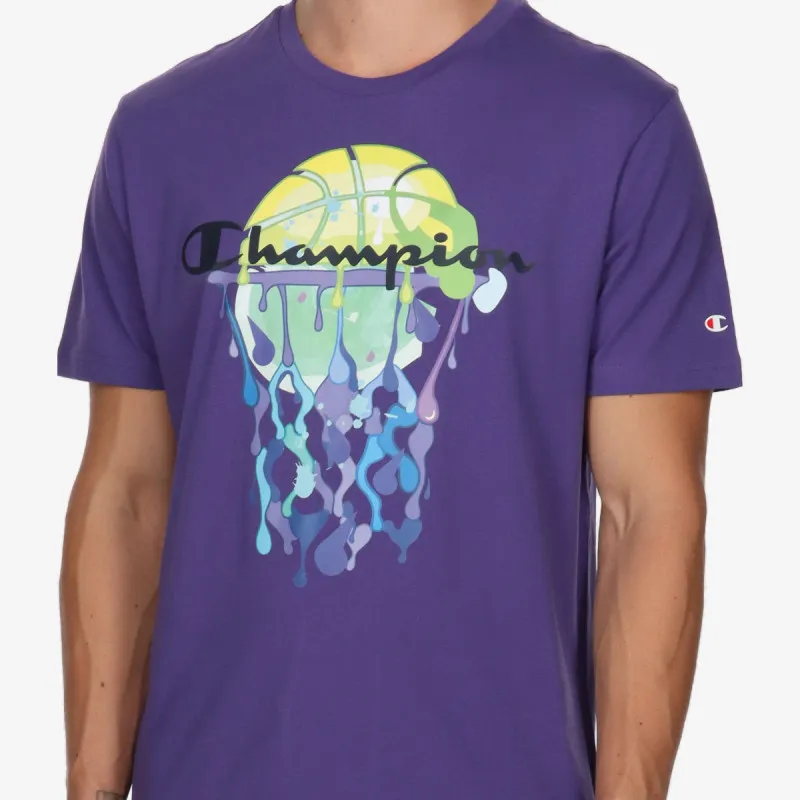CHAMPION Majica kratkih rukava BASKET MELTING BALL T-SHIRT 