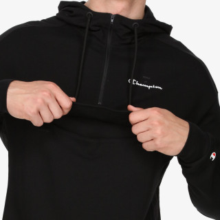 CHAMPION Majica dugih rukava s polu patentom MIX&MATCH HALF ZIP HOODY 