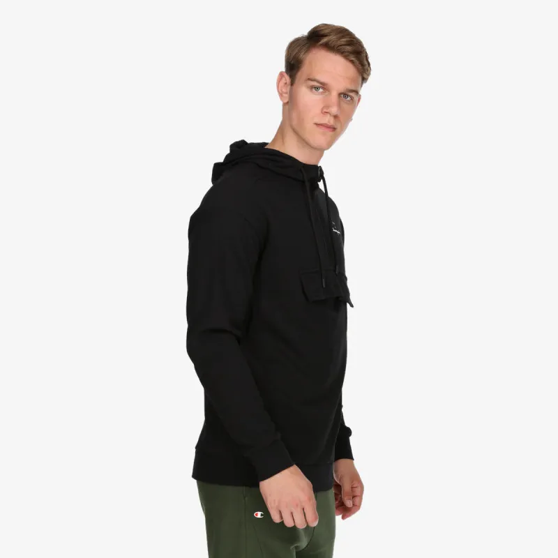 CHAMPION Majica dugih rukava s polu patentom MIX&MATCH HALF ZIP HOODY 