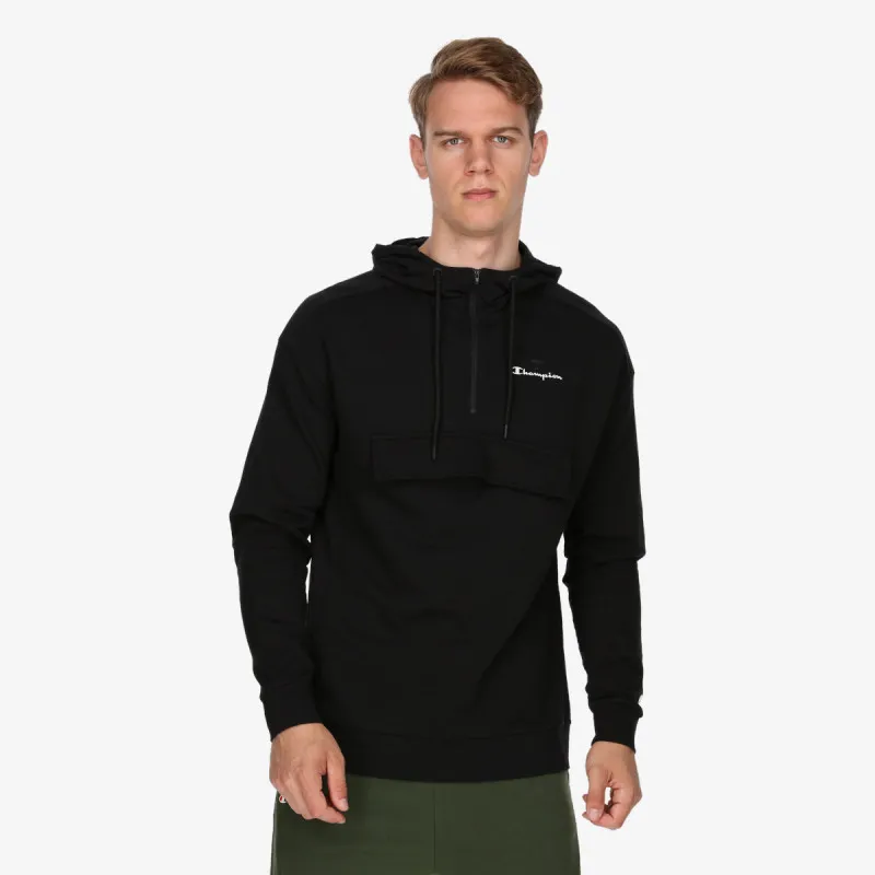 CHAMPION Majica dugih rukava s polu patentom MIX&MATCH HALF ZIP HOODY 