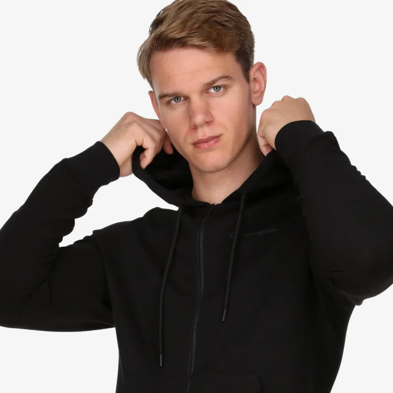 CHAMPION Majica s kapuljačom na patent RIBBED FULL ZIP HOODY 