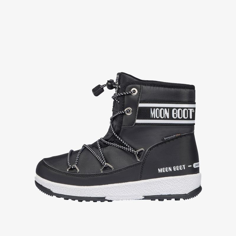 MOON BOOT Čizme MOON BOOT JR BOY MID WP 2 BLACK 