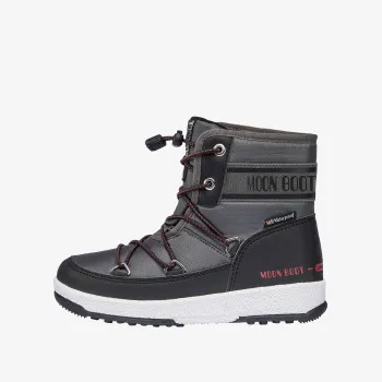 MOON BOOT Čizme MOON BOOT Čizme MOON BOOT JR BOY MID WP 2 BLACK/CASTLERO 