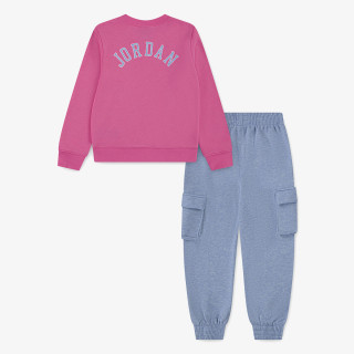 JORDAN Komplet za djecu JDG BLUE JEANS & BLING  PANT S 