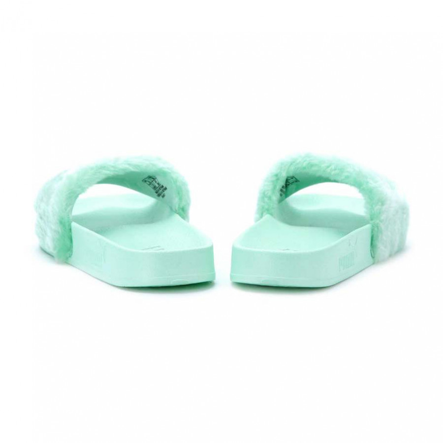 PUMA Natikače FUR SLIDE WNS BAY-PUMA SILVER 