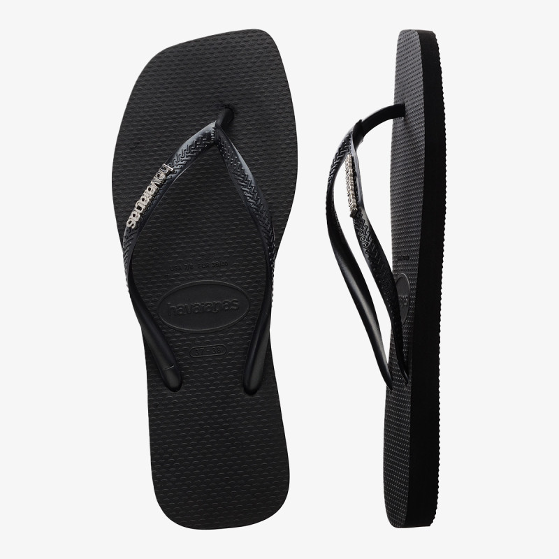 HAVAIANAS Japanke SLIM SQUARE LOGO METALLIC 