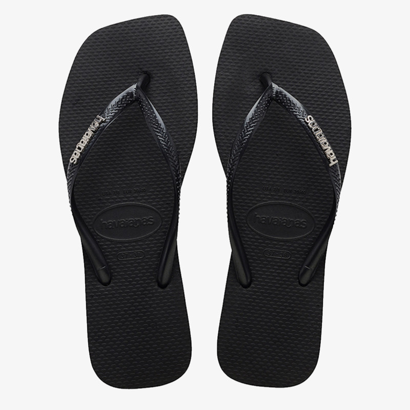 HAVAIANAS Japanke SLIM SQUARE LOGO METALLIC 