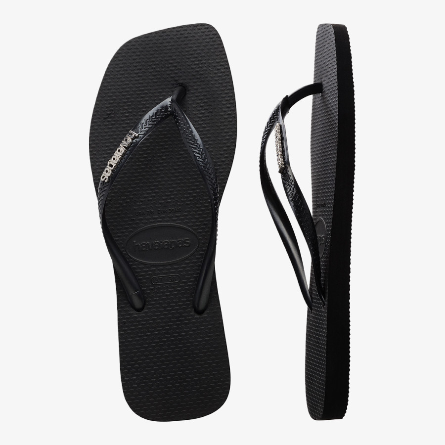 HAVAIANAS Japanke SLIM SQUARE LOGO METALLIC 