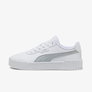 PUMA Tenisice Carina 3.0 Aqua Metallics Puma White-Pum