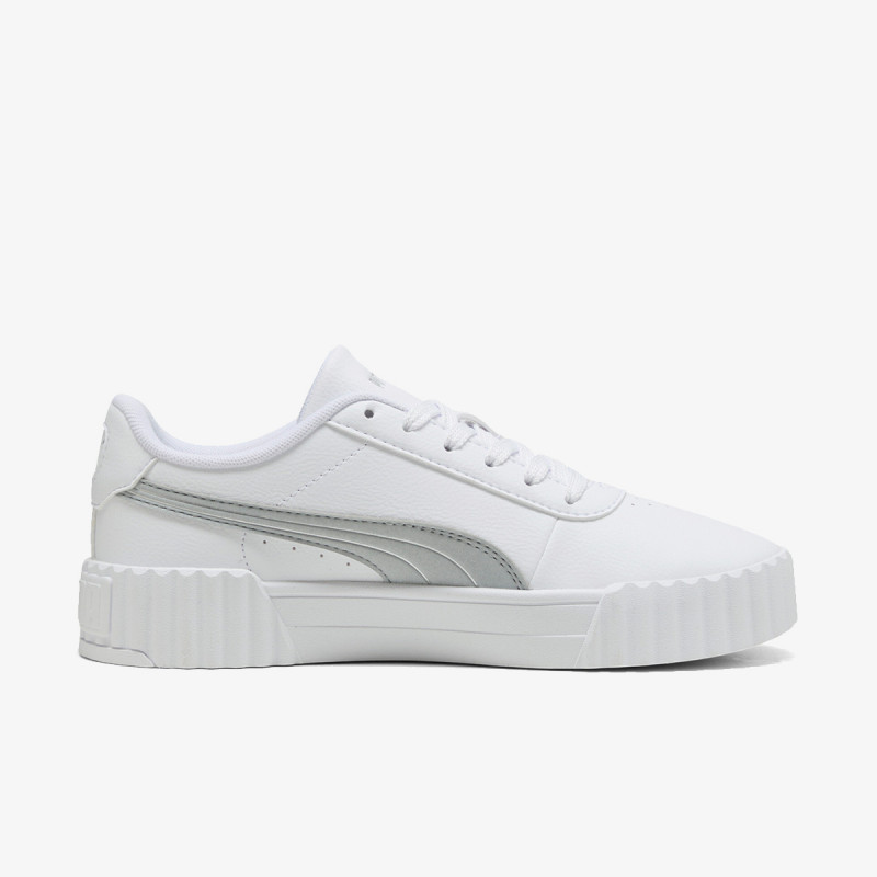 PUMA Tenisice Carina 3.0 Aqua Metallics Puma White-Pum