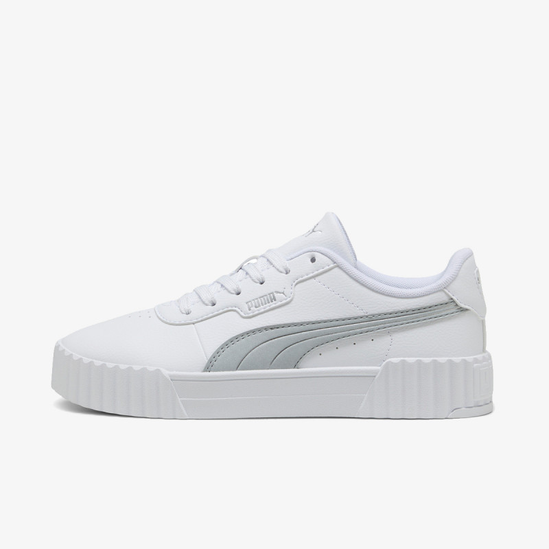 PUMA Tenisice Carina 3.0 Aqua Metallics Puma White-Pum