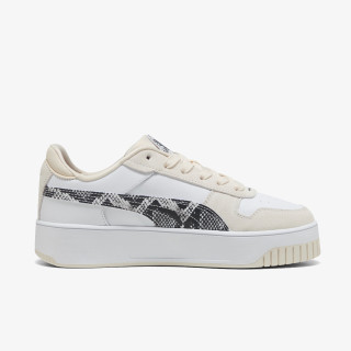 PUMA Tenisice Carina Street Snake Chic PUMA White-PUMA 