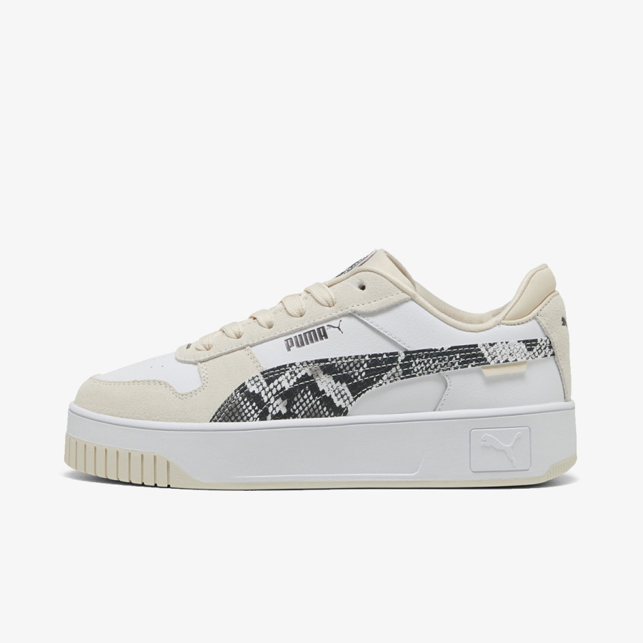 PUMA Tenisice Carina Street Snake Chic PUMA White-PUMA 