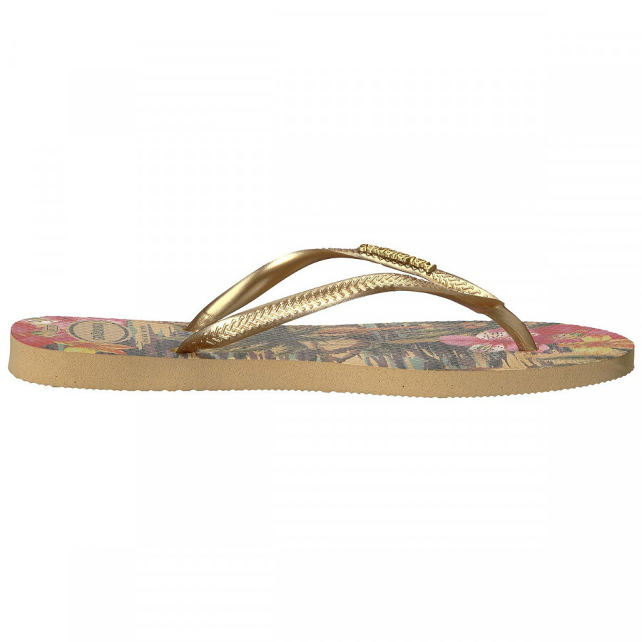 HAVAIANAS Japanke SLIM TROPICAL IVORY 