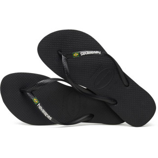 HAVAIANAS Japanke SLIM BRASIL LOGO BLACK 