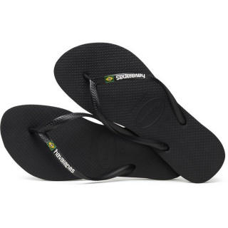 HAVAIANAS Japanke SLIM BRASIL LOGO BLACK 