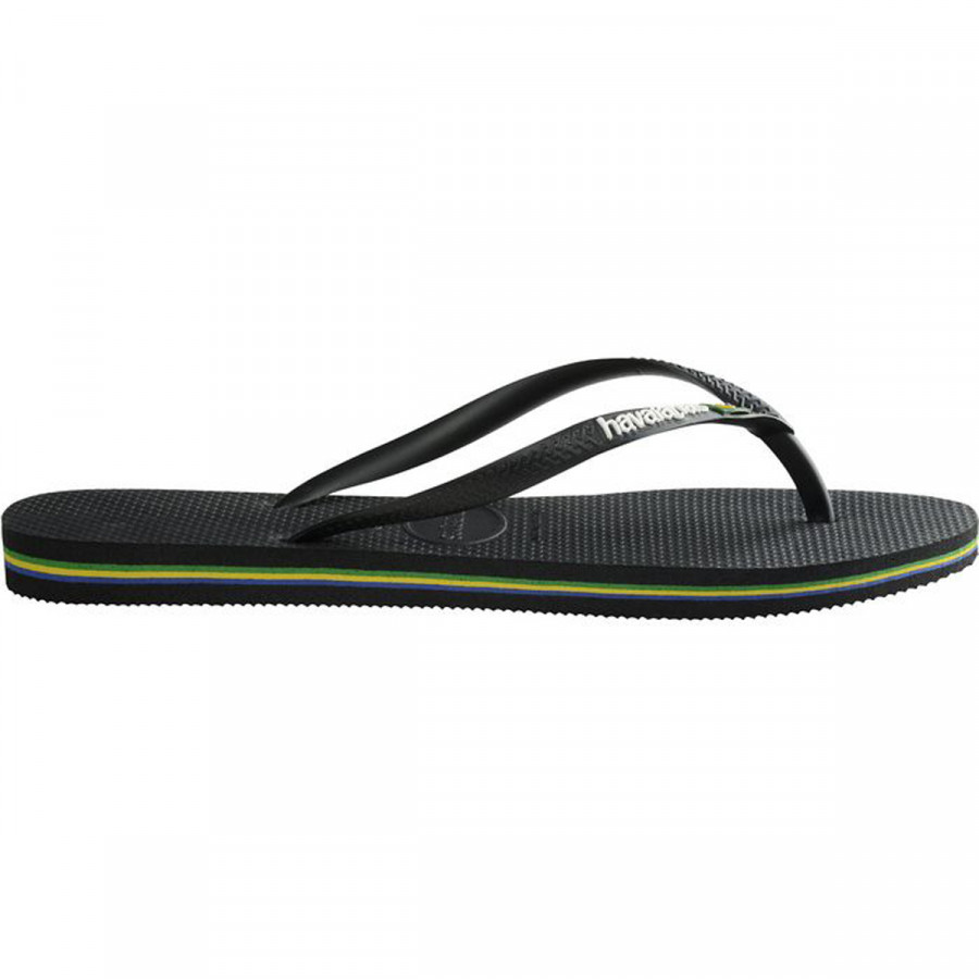 HAVAIANAS Japanke SLIM BRASIL LOGO BLACK 