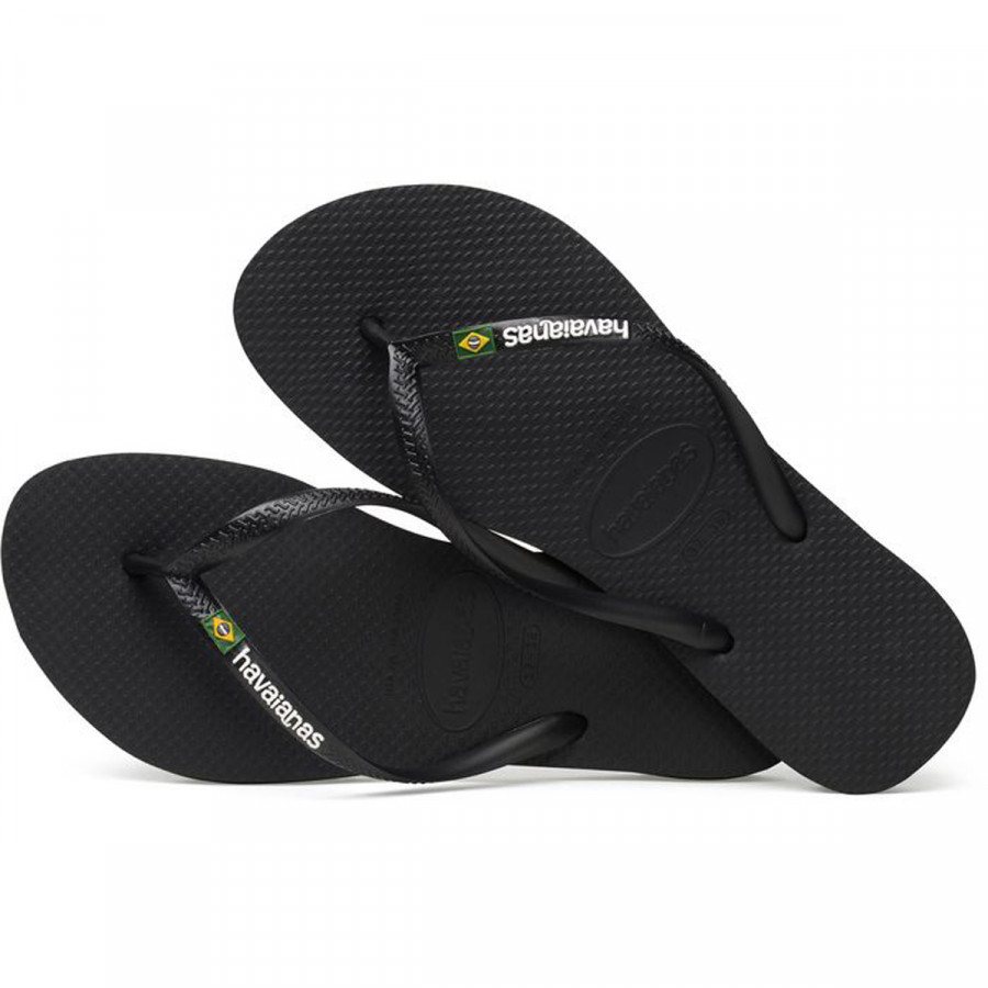 HAVAIANAS Japanke SLIM BRASIL LOGO BLACK 