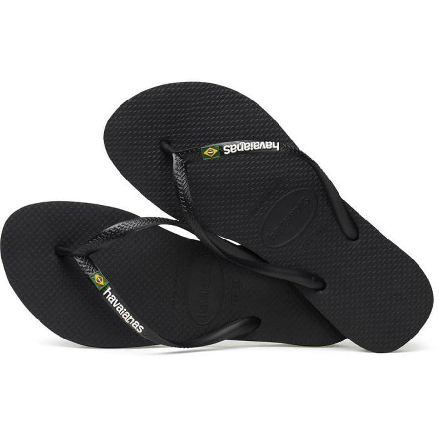 HAVAIANAS Japanke SLIM BRASIL LOGO BLACK 