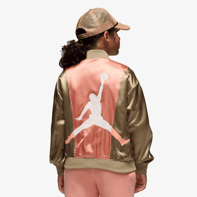 JORDAN Jakna JDG COLOR BLOCKED SATIN BOMBER 