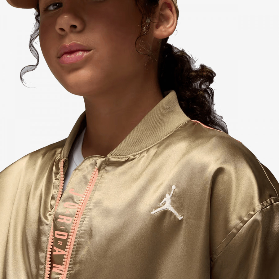 JORDAN Jakna JDG COLOR BLOCKED SATIN BOMBER 