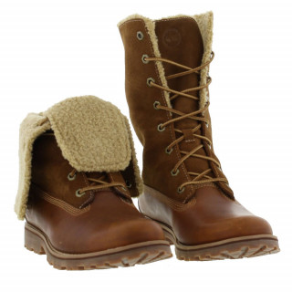TIMBERLAND -1 AUTH SHEARLING BOOT BROWN 