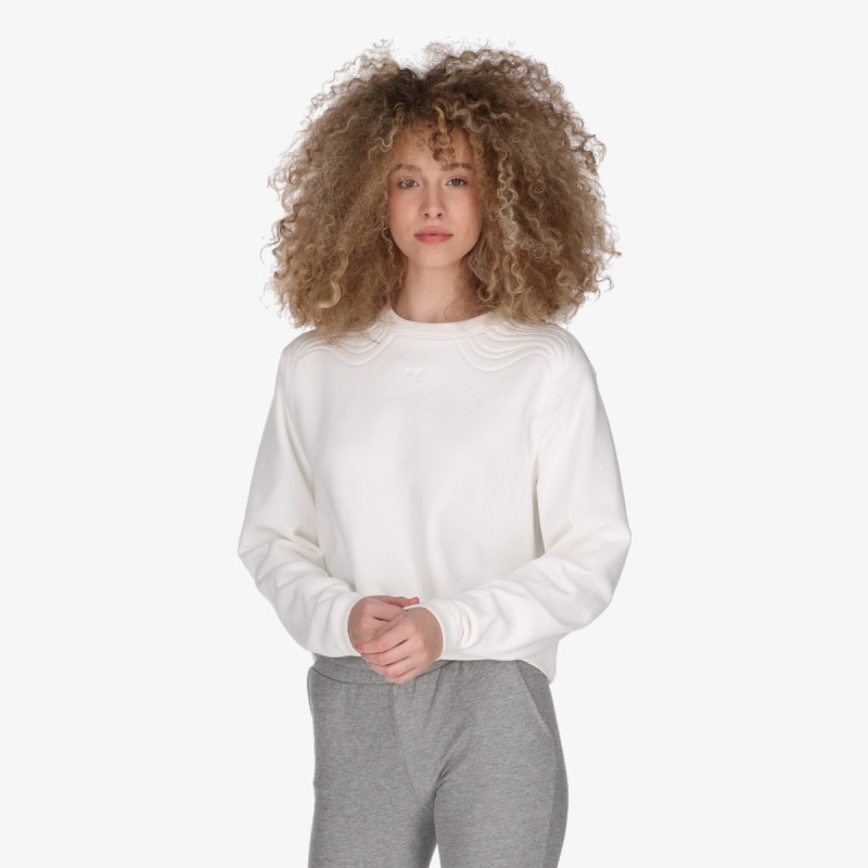 PUMA Majica bez kragne SNOW TIGER Boxy Crew 