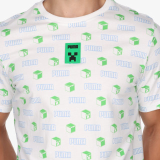 PUMA Majica kratkih rukava x MINECRAFT AOP Tee 