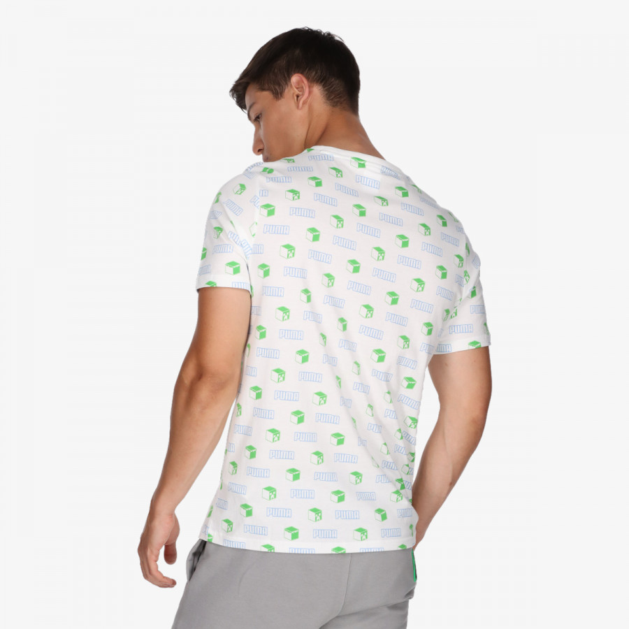 PUMA Majica kratkih rukava x MINECRAFT AOP Tee 