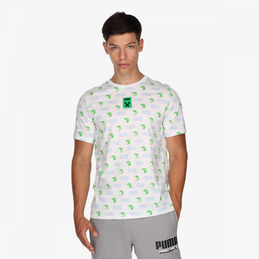 PUMA Majica kratkih rukava x MINECRAFT AOP Tee 