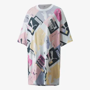 PUMA Haljina PUMA Brand Love AOP Tee Dress 