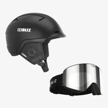 BLIZ Komplet za djecu BLIZ HELMET/GOGGLE PACKAGE BLACK 