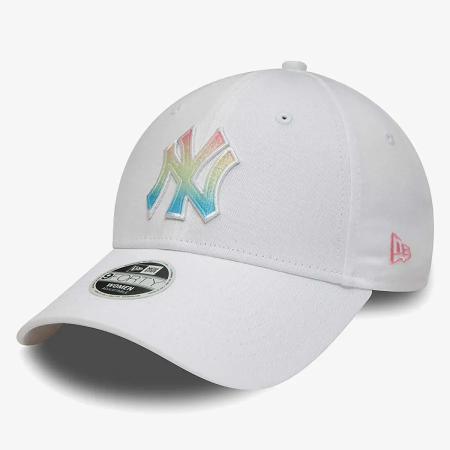 NEW ERA Šilterica KAPA WMNS OMBRE INFILL 9FORTY NEYYAN WHI 
