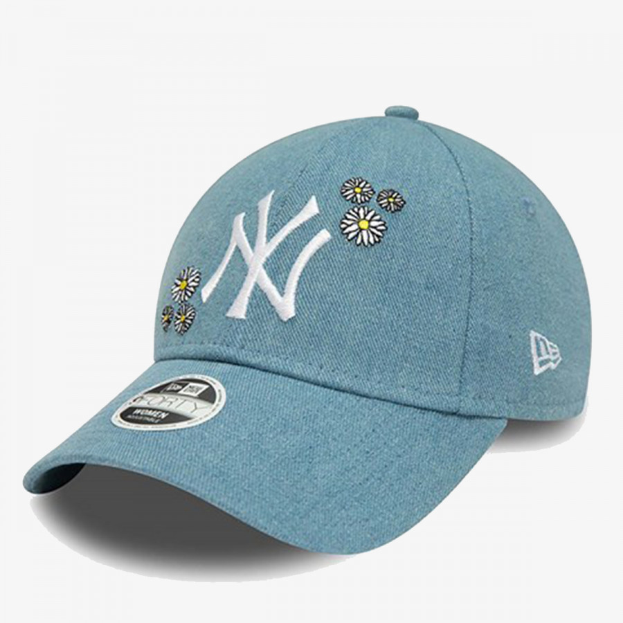 NEW ERA Šilterica KAPA WMNS DENIM 9FORTY NEYYAN  SKYWHI 