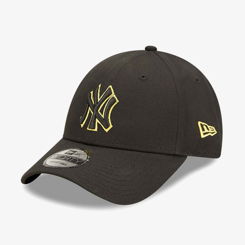 NEW ERA Šilterica KAPA TEAM OUTLINE 9FORTY NEYYAN BLKHCB Š 