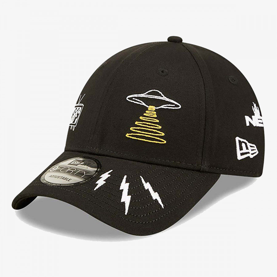 NEW ERA Šilterica KAPA GRAPHIC 9FORTY NEWERA BLK 