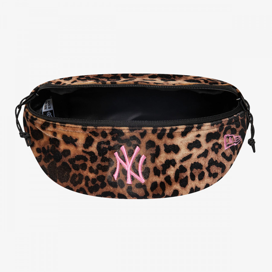 NEW ERA Torba TORBICA LEOPARD VELOUR WAIST BAG NEYYAN 