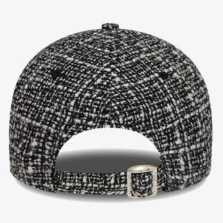 NEW ERA Šilterica WMNS SUMMER TWEED NEYYAN  BLKWHI 