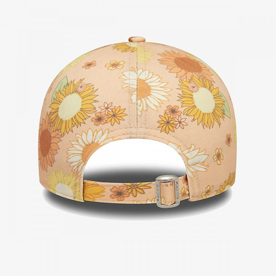 NEW ERA Šilterica WMNS FLORAL AOP 9FORTY NEYYAN  PEACHW 