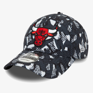 NEW ERA Šilterica SEASONAL PRINT 9FORTY CHIBUL  BLKGRHFDR 