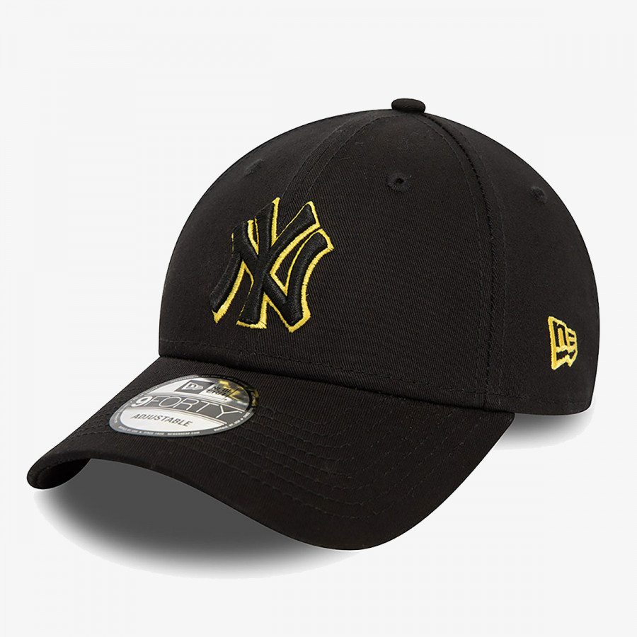 NEW ERA Šilterica TEAM OUTLINE 9FORTY NEYYAN  BLKPIN 