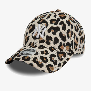 NEW ERA Šilterica WMNS JACQUARD LEO 9TWENTY NEYYAN  BLKWHI 