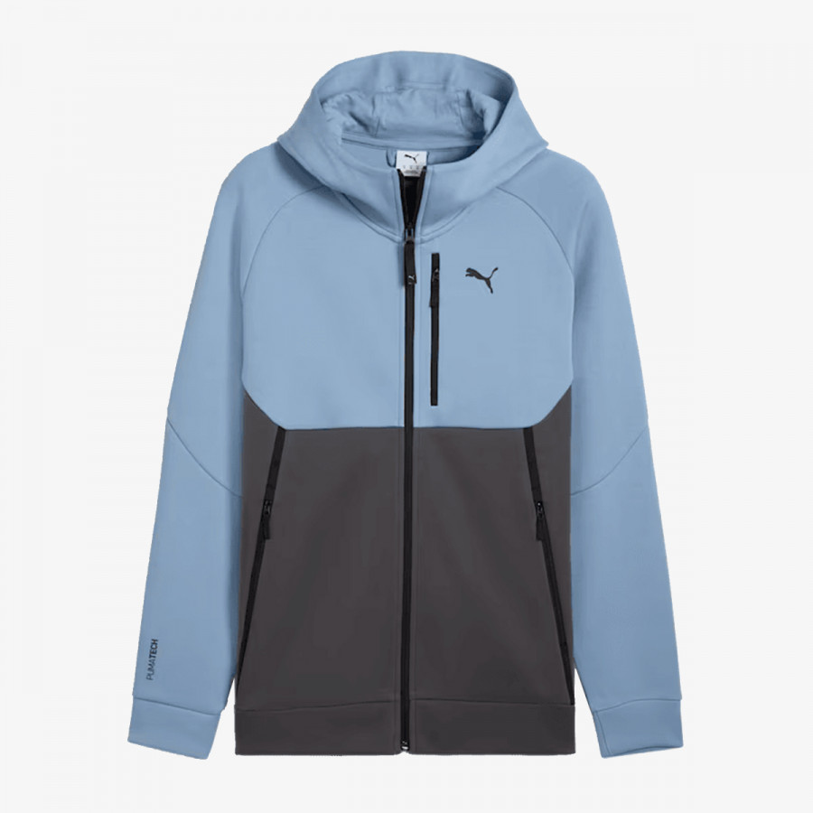 PUMA Majica s kapuljačom na patent TECH Full-Zip Hoodie DK 