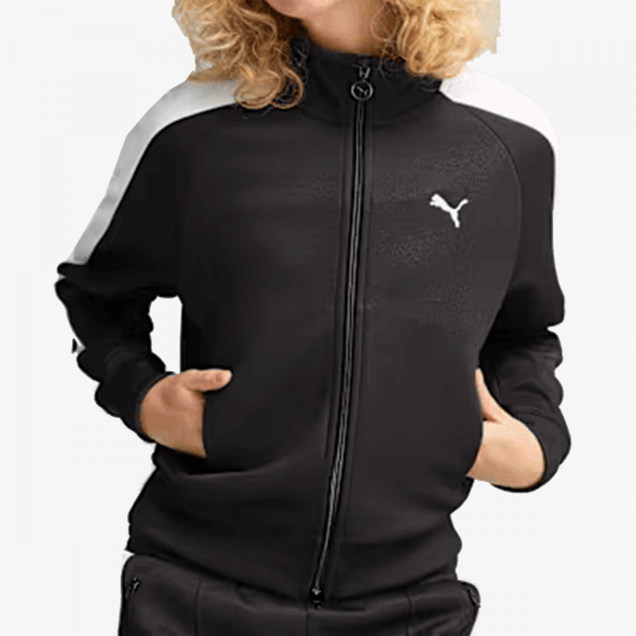 PUMA Majica dugih rukava s patentom T7 ALWAYS ON Short Track Jacket 