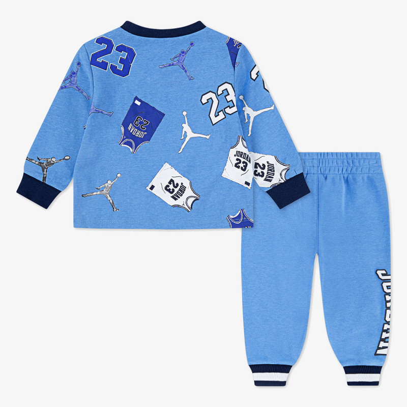 JORDAN Komplet za djecu JDN MJ 23 JERSEY LS PANT  SET 