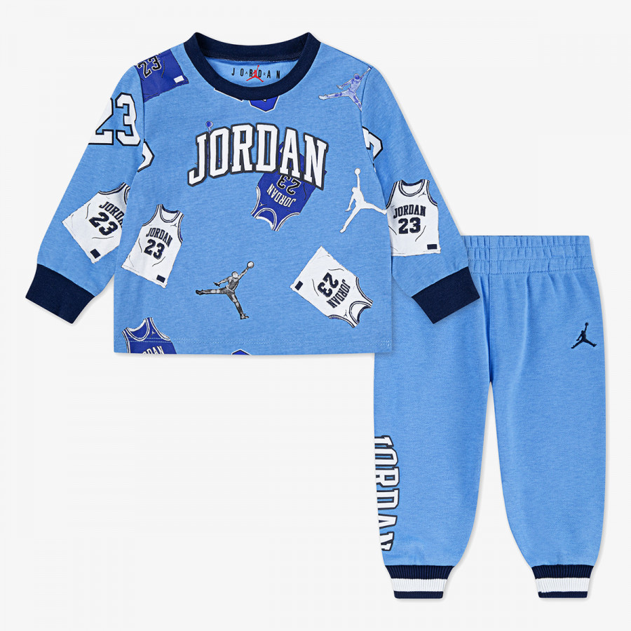 JORDAN Komplet za djecu JDN MJ 23 JERSEY LS PANT  SET 