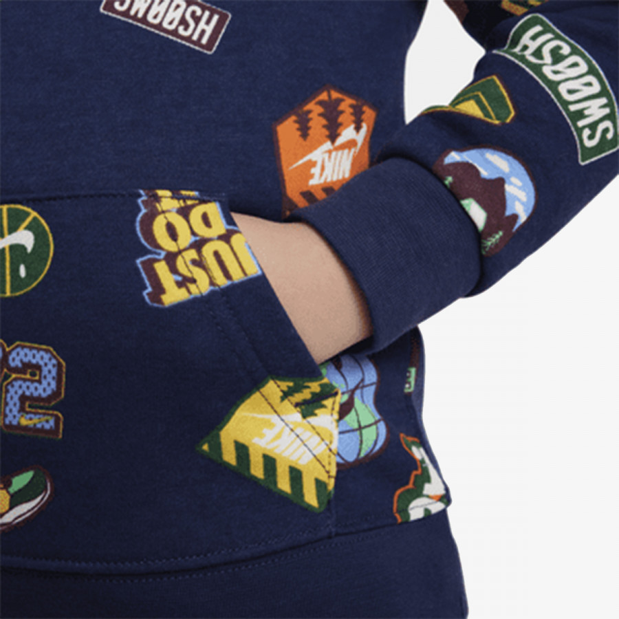 NIKE Trenirka NKB B NSW OUTDOORS FLEECE PO S 